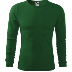Tricou barbati Fit-T Long Sleeve 119 Malfini -Verde sticla-06-M