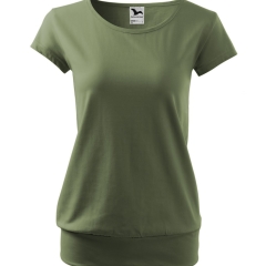 Tricou dama City 120 Malfini-Khaki-09-S