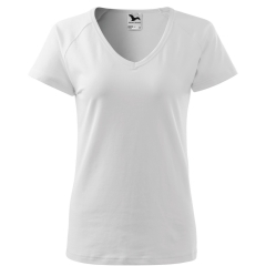 Tricou dama Dream 128 Malfini-Alb-00-XS