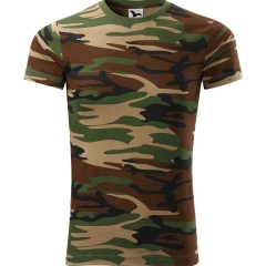 Tricou Camouflage144 Malfini-Camuflaj maro-33-XS