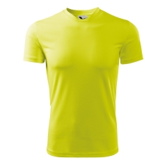 Tricou copii Fantasy 147 Malfini-Galben Neon-90-146 cm/10 ani