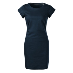 Rochie -Albastru marin-02 -S