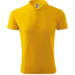 Tricou barbati Pique Polo 203 Malfini-Galben-04-S