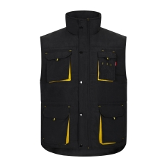 Vesta de protectie matlasata 205902 Velilla-BLACK/YELLOW - 00/17-S