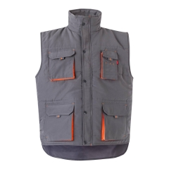 Vesta de protectie matlasata 205902 Velilla-GREY/ORANGE - 08/16-S