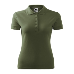 Tricou dama Pique Polo 210 Malfini-Khaki-09-XS