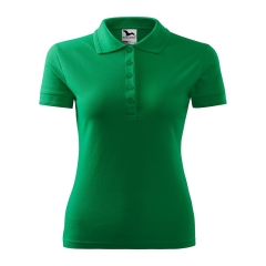 Tricou dama Pique Polo 210 Malfini-Verde mediu-16-XS