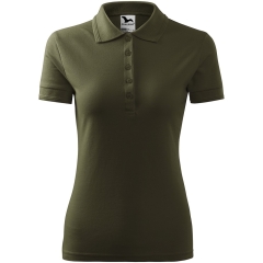 Tricou dama Pique Polo 210 Malfini-Military-69-XS
