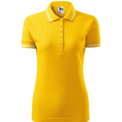 Tricou dama polo Urban 220 Malfini-Galben-04-XS