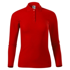 Tricou dama Pique Polo LS 231 Malfini-Rosu-07-XS