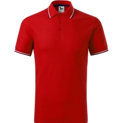 Tricou barbati polo Focus 232 Malfini -Rosu-07-S