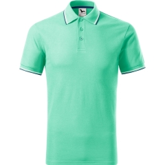 Tricou barbati polo Focus 232 Malfini -Verde menta-95-S