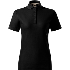 Tricou dama polo Prime (GOST) 235 Malfini -Negru-01-XS