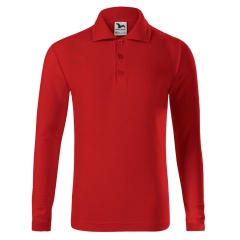 Tricou copii polo PIQUE POLO LS 241 Malfini-Rosu-07-122 cm/6 ani