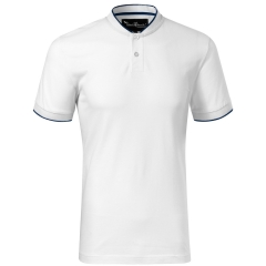Tricou barbati polo Diamond 273 Malfini -Alb-00-S