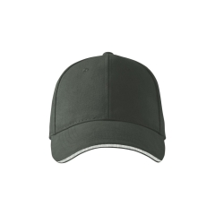 Sapca Sandwich 306 6P Malfini-Gri ardezie-67