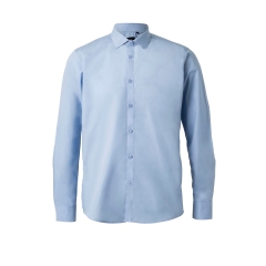 Camasa barbati Sleeve cu maneci lungi, 65% poliester, 35% bumbac, densitate 115 gr/mp,405009 Velilla-Sky Blue-05-S