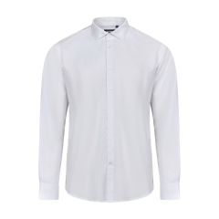 Camasa barbati Sleeve cu maneci lungi, 65% poliester, 35% bumbac, densitate 115 gr/mp,405009 Velilla-White-07-S