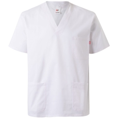 Bluza medicala elastica unisex 535206S Velilla-White-07-XS