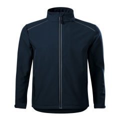 Jacheta barbati softshell Vallery 536 Malfini-Albastru marin-02 -S