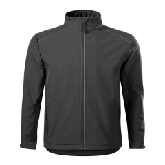 Jacheta barbati softshell Vallery 536 Malfini-Gri metalic-36-S