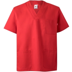 Bluza medicala unisex 589 Velilla-Coral Red-24-XXS