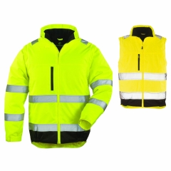 Jacheta reflectorizanta 2in1 Hi-Wai Extra 7HWXY Coverguard