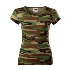 Tricou dama Como Pure C22 Malfini-Camuflaj maro-33-XS