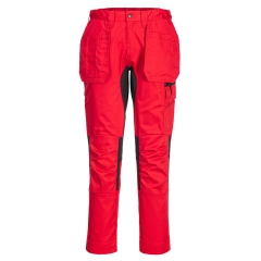 Pantaloni de lucru elastici si confortabili Stretch Holster CD883 Portwest-Deep red-36 - XS - 28 inch