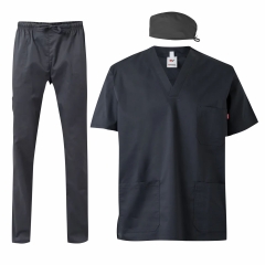 Costum medical unisex elastic 534006S/535206S/533006S Velilla-Dark Grey-42-XS