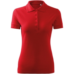 Tricou dama polo Pique Polo Free F10 Malfini-Rosu-07-S