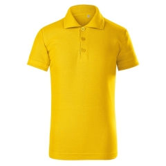 Tricou copii polo Pique Polo Free F22 Malfini -Galben-04-110 cm/4 ani
