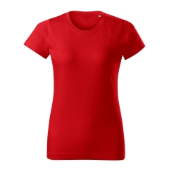 Tricou dama Basic Free F34 Malfini-Rosu-07-XS