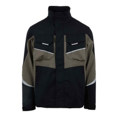 Jacheta de lucru din tercot 240g/m² Liscia 542B Renania-Negru-XS