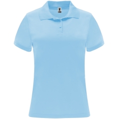 Tricou polo Monzha damă - ALB