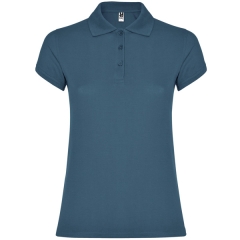 Tricou polo Star Woman damă - ALB