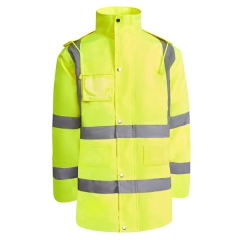Vestă reflectorizantă Merak bărbați - GALBEN FLUOR