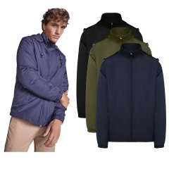 Jacheta hidrofuga cu gluga barbați 330 grame MAKALU 5079 ROLY