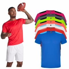 Tricou barbati/copii poliester plasa 3D tehnic DETROIT 6652 ROLY