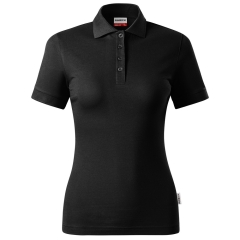 Tricou dama polo Resist Heavy R21 Rimeck Malfini-Negru-01-XS