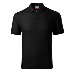 Tricou barbati polo Reserve R22 Rimeck Malfini-Negru-01-S