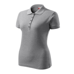 Tricou dama polo Reserve R23 Rimeck Malfini-Gri Inchis-12-XS