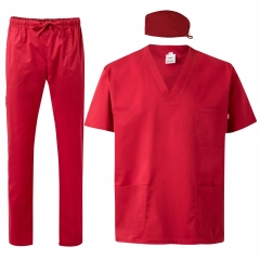 Costum medical unisex elastic 534006S/535206S/533006S Velilla-Red-12-XS