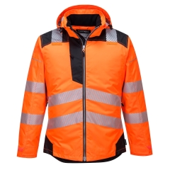 Jacheta de iarna reflectorizanta Hi-Vis T400 Portwest echipament de protectie a muncii reflectorizant de inalta calitata ava sting piatra neamt