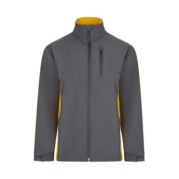 Jacheta Softshell Bicolora 106004 Velilla -GREY/YELLOW - 08/17-XS