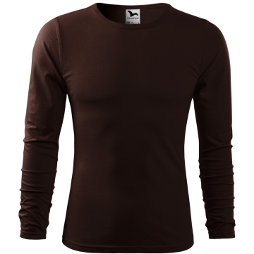 Tricou barbati Fit-T Long Sleeve 119 Malfini -Cafea-27-S