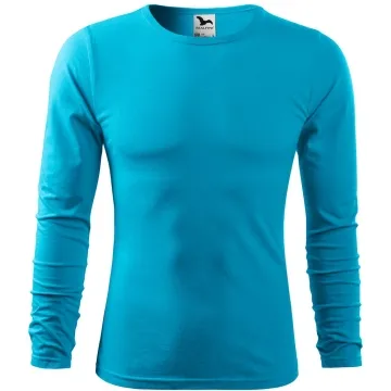Tricou barbati Fit-T Long Sleeve 119 Malfini -Turcoaz-44-S