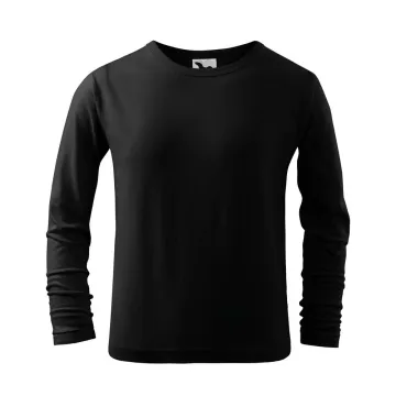 Tricou copii Fit- T LS 121 Malfini-Negru-01-110 cm/4 ani