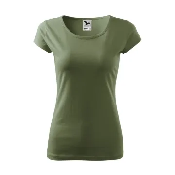 Tricou dama Pure 122 Malfini-Khaki-09-XS