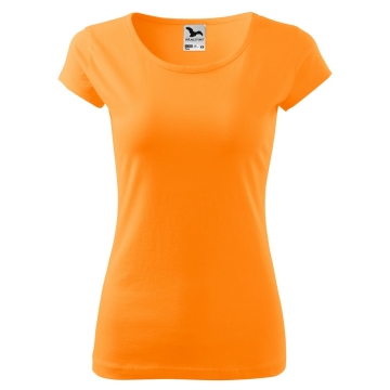 Tricou dama Pure 122 Malfini-Tangerine orange-A2-XS